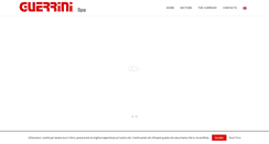 Desktop Screenshot of guerrinispa.it